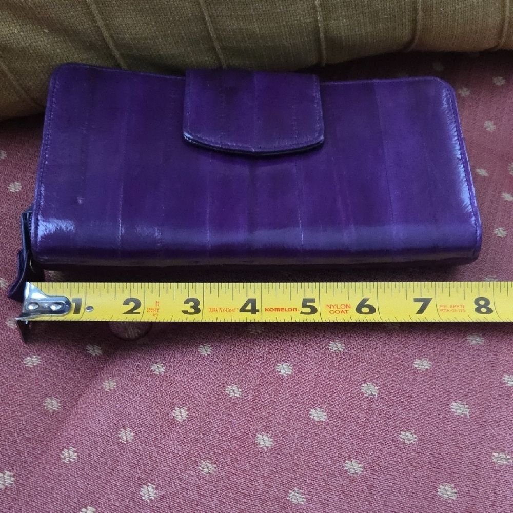 Purple Zip-Around Wallet - Picture 6 of 7